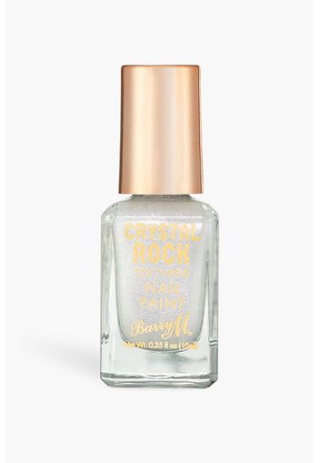 Smalto per unghie Barry M “Crystal Rock”, colore White Moonstone, Bianco