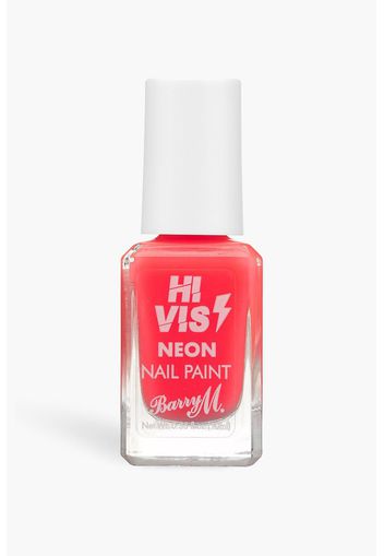 Smalto per unghie Barry M “Hi Vis Neon”, colore Coral Blaze, Arancio