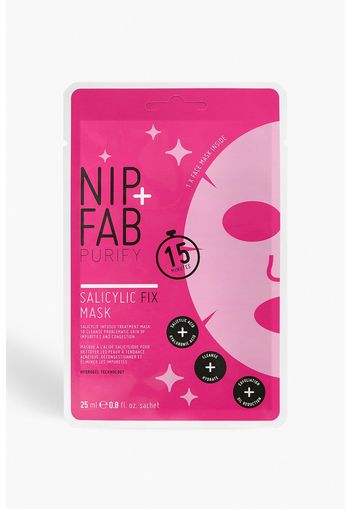 Maschera con pellicola con acido salicilico Nip + Fab 10 g, Rosa