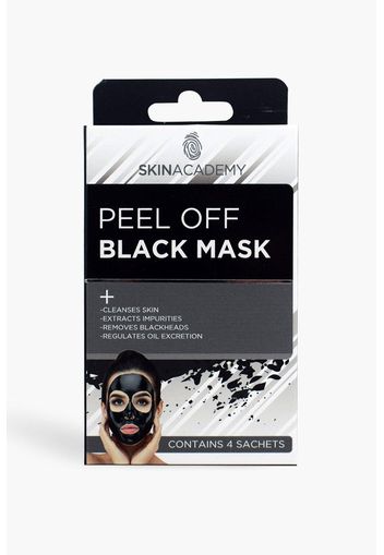 Maschera Peel Skin Academy nera, Nero