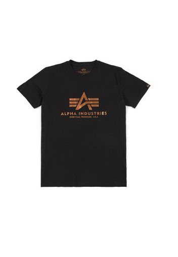 Basic T-shirt, Black/Gold - T-shirt