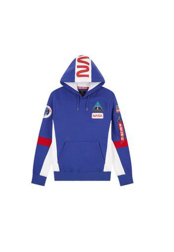 Space Camp Hoodie, Nautical Blue - Felpe