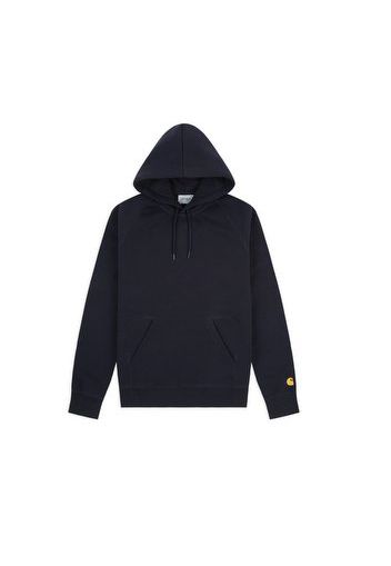 Hooded Chase Sweatshirt, Dark Navy/Gold - Felpe