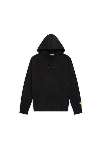 Hooded Chase Sweatshirt, Black/Gold - Felpe