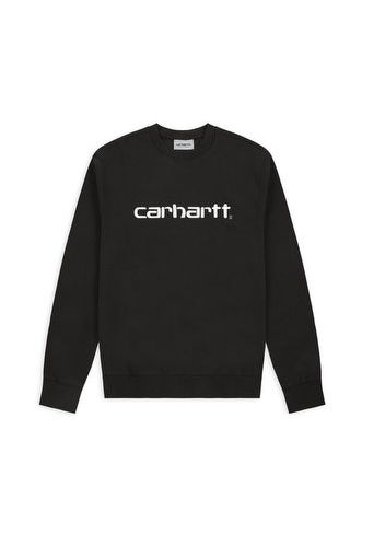 Sweatshirt, Black/White - Felpe