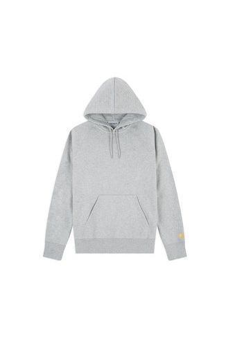 Hooded Chase Sweatshirt, Grey Heater/gold - Felpe
