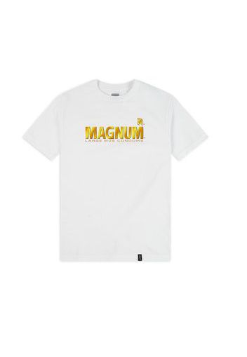 Trojan Magnum T-shirt, White - T-shirt