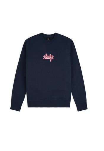 Landmark Logo Crewneck, Navy Blazer - Felpe