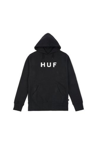 Essentials Og Logo Hoodie, Black/White - Felpe