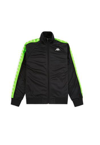 222 Banda Anniston Slim Jacket, Black/Neon Green - Felpe