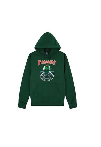 Doubles Hoodie, Forest Green - Felpe