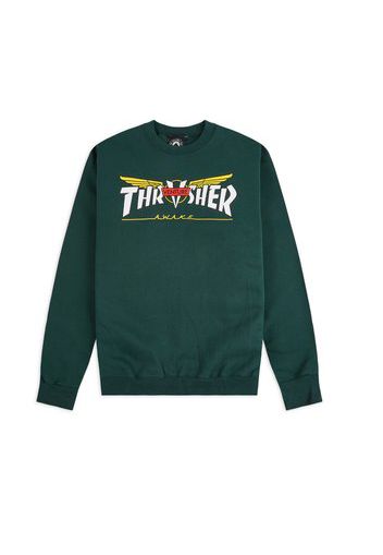 Venture Collab Crewneck, Forest Green - Felpe