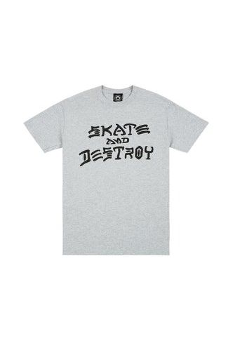 Skate & Destroy T-shirt, Grey - T-shirt