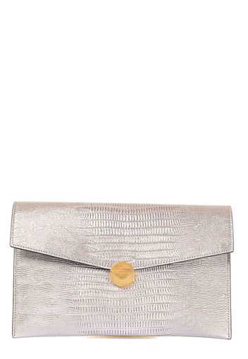 Pochette Silver In Pelle Modello Patty