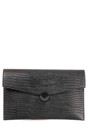 Pochette Nera In Pelle Modello Patty