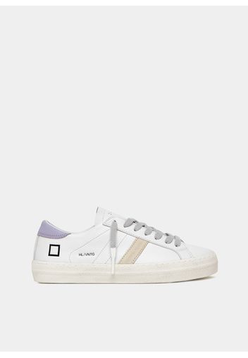 Hill Low Vintage Calf White-Lilac