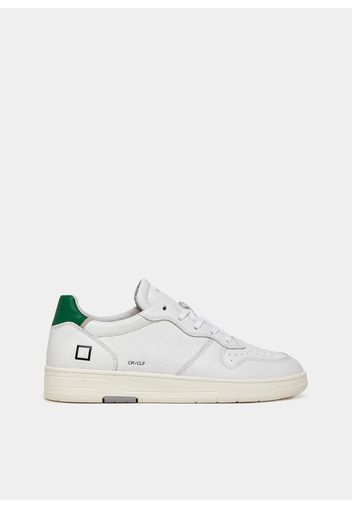 Court Calf White-Green