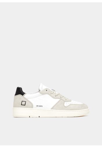 Court Vintage Calf White-Black