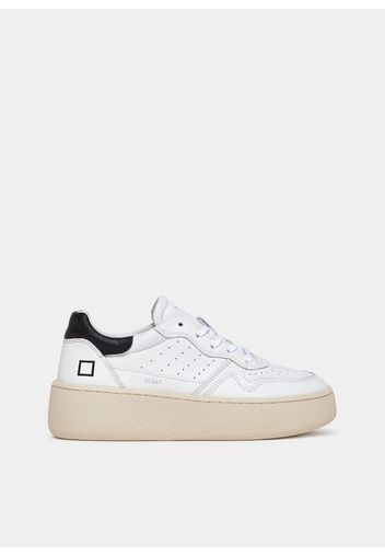 Step Calf White-Black