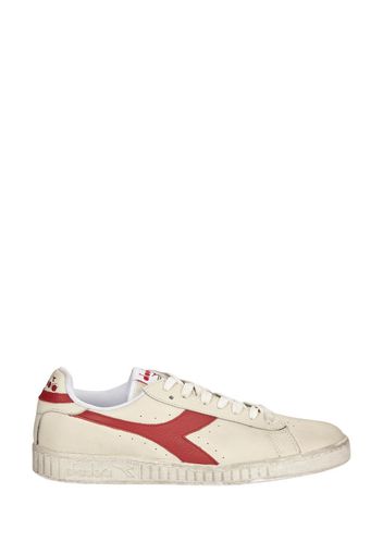 Diadora game l low waxed bianco/rosso uomo (501.160821)