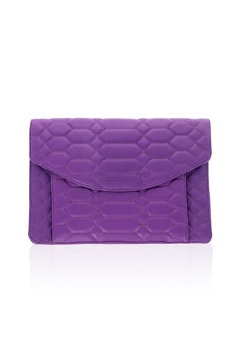 Clutch in pelle matelassé Dusk Till Dawn