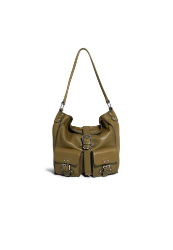 Borsa a spalla in pelle Saddle-Up Hobo