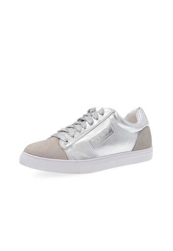 Sneaker laminata con inserti