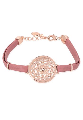 Bracciale con cinturino in pelle ed Elementi Swarovski®