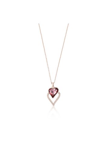 Collana pendente a cuore con Elementi Swarovski®