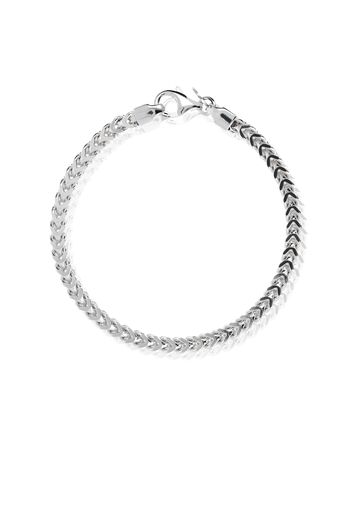 Bracciale catena groumette placcato platino