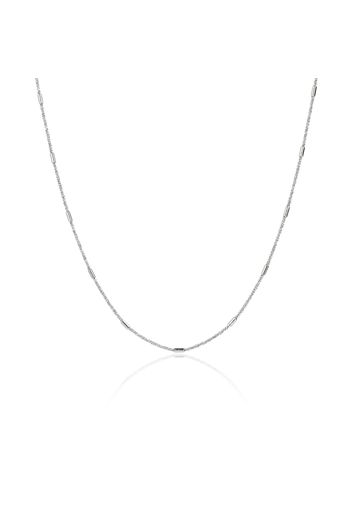 Collana maglia margerita in argento 925