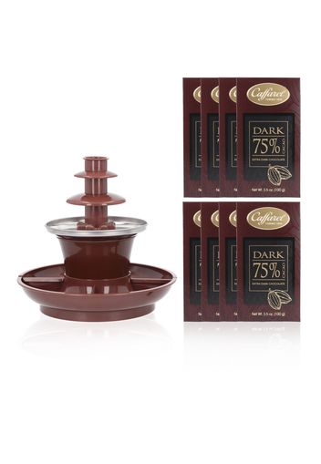 Fontana di Cioccolato con 8 tavolette Dark 75%