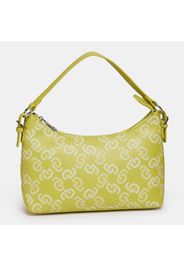 Borsa a mano/spalla con pattern logato