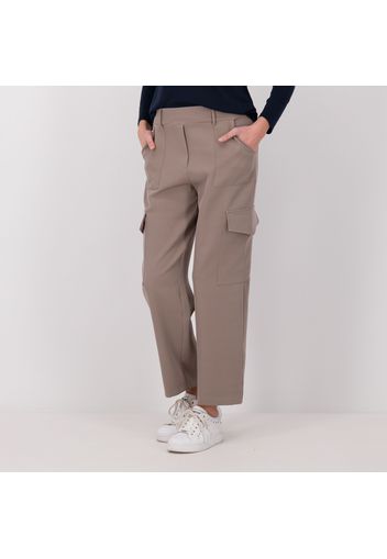 Pantaloni cargo in tessuto bi-stretch