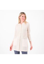 Cardigan in maglia con cappuccio