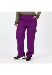 Pantaloni cargo in tessuto bi-stretch