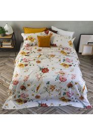 Completo letto matrimoniale floreale con balza Golden Age