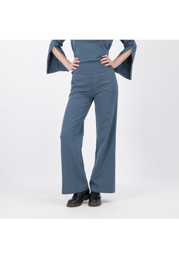 Pantaloni ampi in felpa stretch