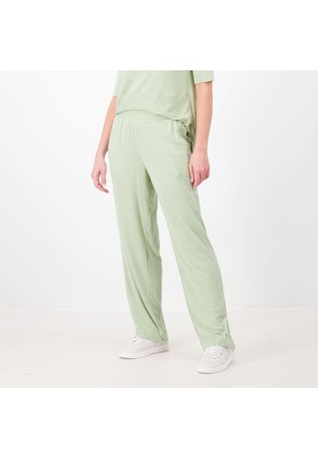 Pantaloni gamba ampia in jersey stretch