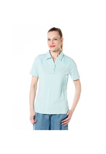 Maglia con collo a polo in cotone