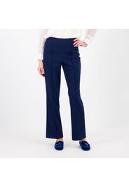 Pantaloni a zampetta in twill stretch