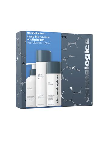 3 trattamenti cosmetici: kit doppia detersione e microesfoliante