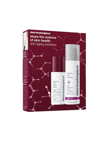 Kit Skin Aging Solutions: crema SPF50 + siero retinolo