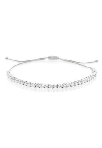 Bracciale tennis pari a 3.30ct con chiusura scorrevole