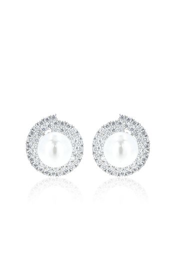 Orecchini argento 925 perle in conchiglia 1.76ct