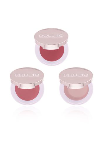 3 blush in crema Doll Skin Genius: champagne, rosa, vino