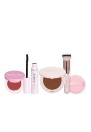 Kit make up: TCE siero in polvere, mascara, blush, pennello