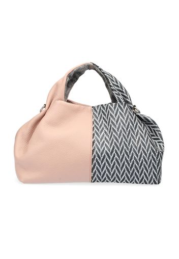 Borsa a mano in pelle patchwork Cioy