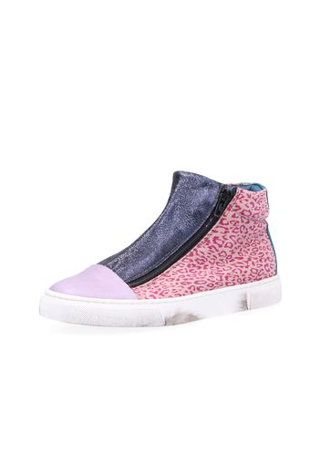 Sneakers slip on alte in pelle