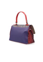 Ebarrito Borsa a mano in pelle patchwork Space of bag